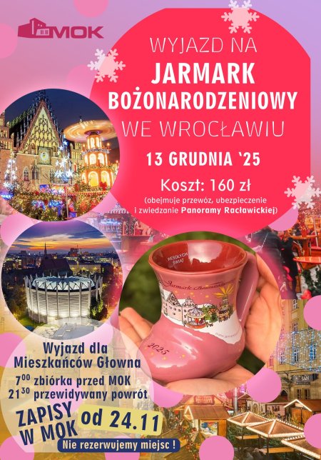 Jarmark Bożonarodzeniowy we Wrocławiu.
